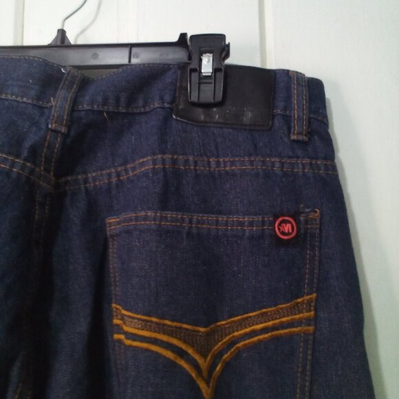 Mecca Shorts Men 38 Denim Dark Wash Blue - Picture 13 of 13